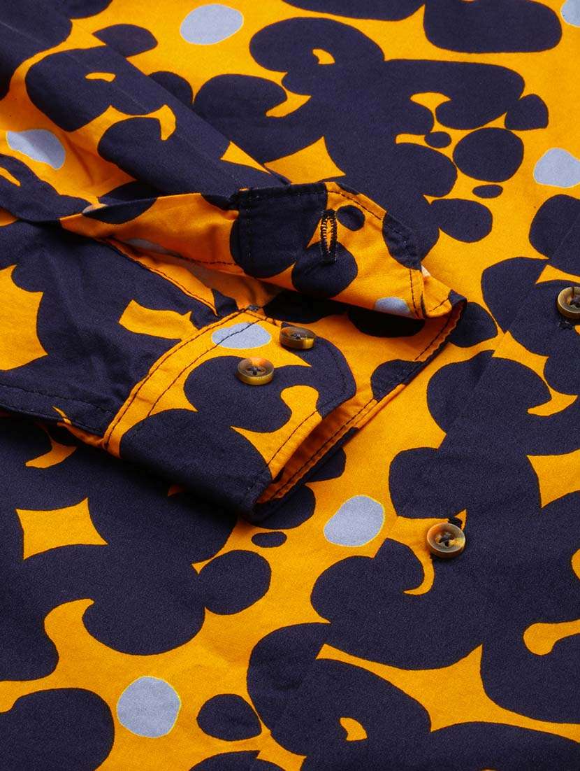 mens printed casual shirt - 19208262 - Standard Image - 6