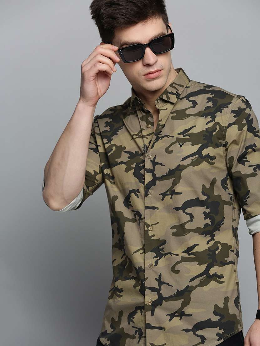 mens camouflage casual shirt - 19208276 -  Standard Image - 4