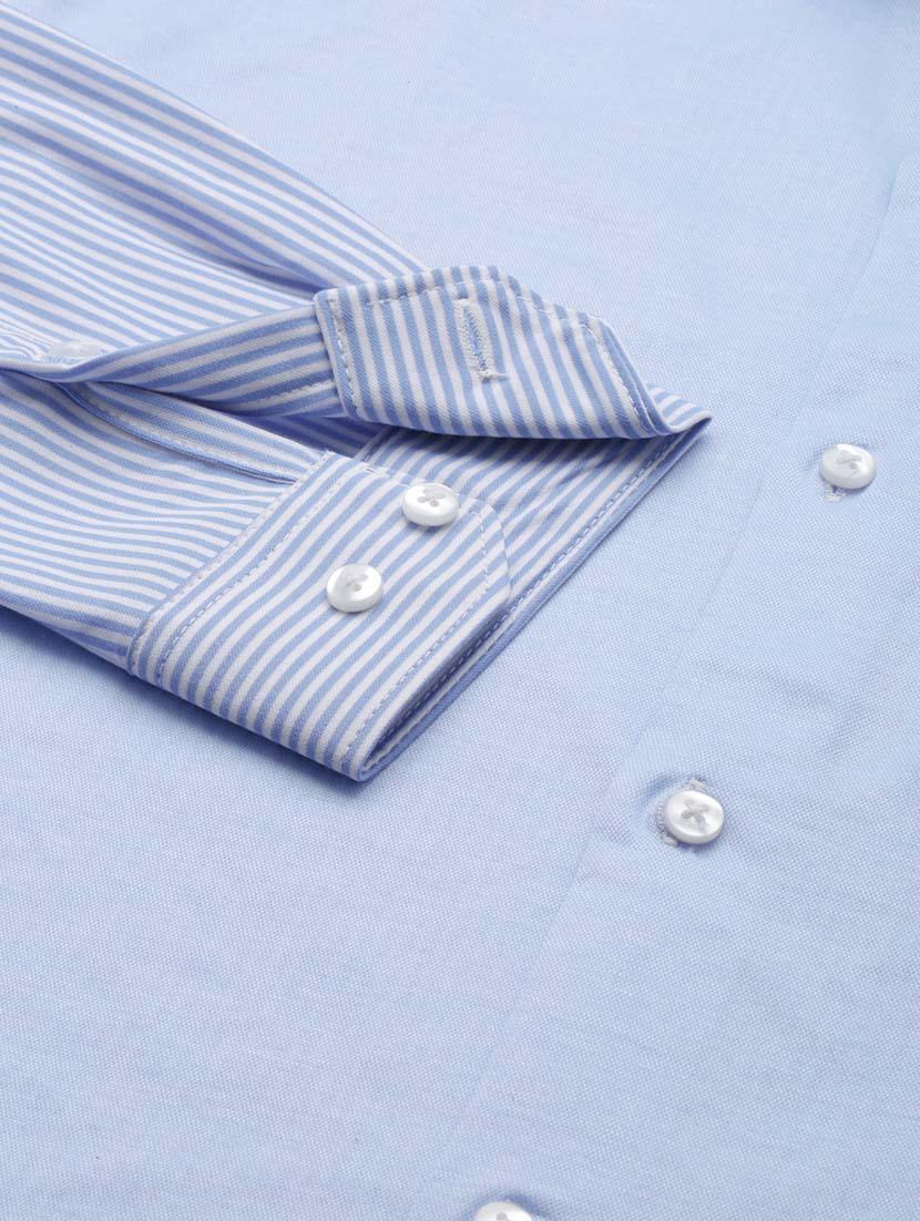 mens stripes casual shirt - 19208290 - Standard Image - 6