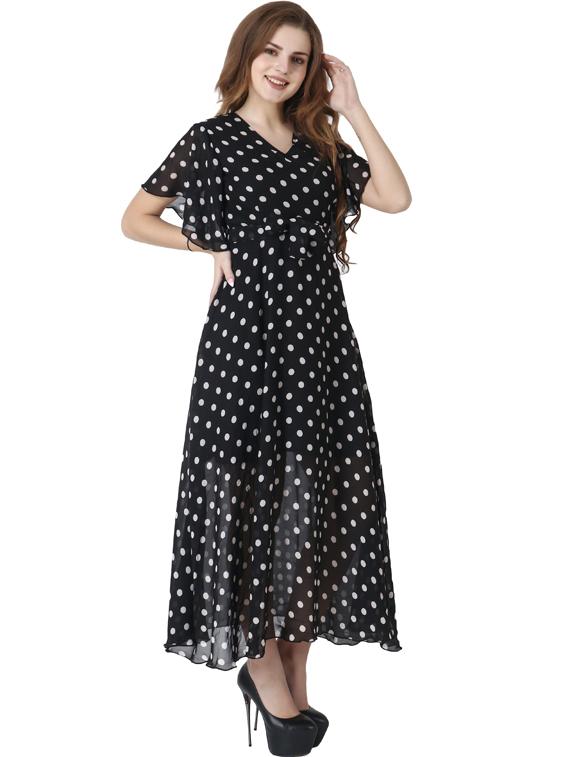 women's combo typography dress - 19215398 -  Standard Image - 1