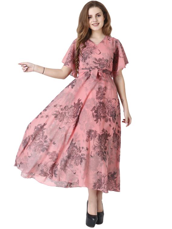 florals printed maxi dress - 19215401 -  Standard Image - 1