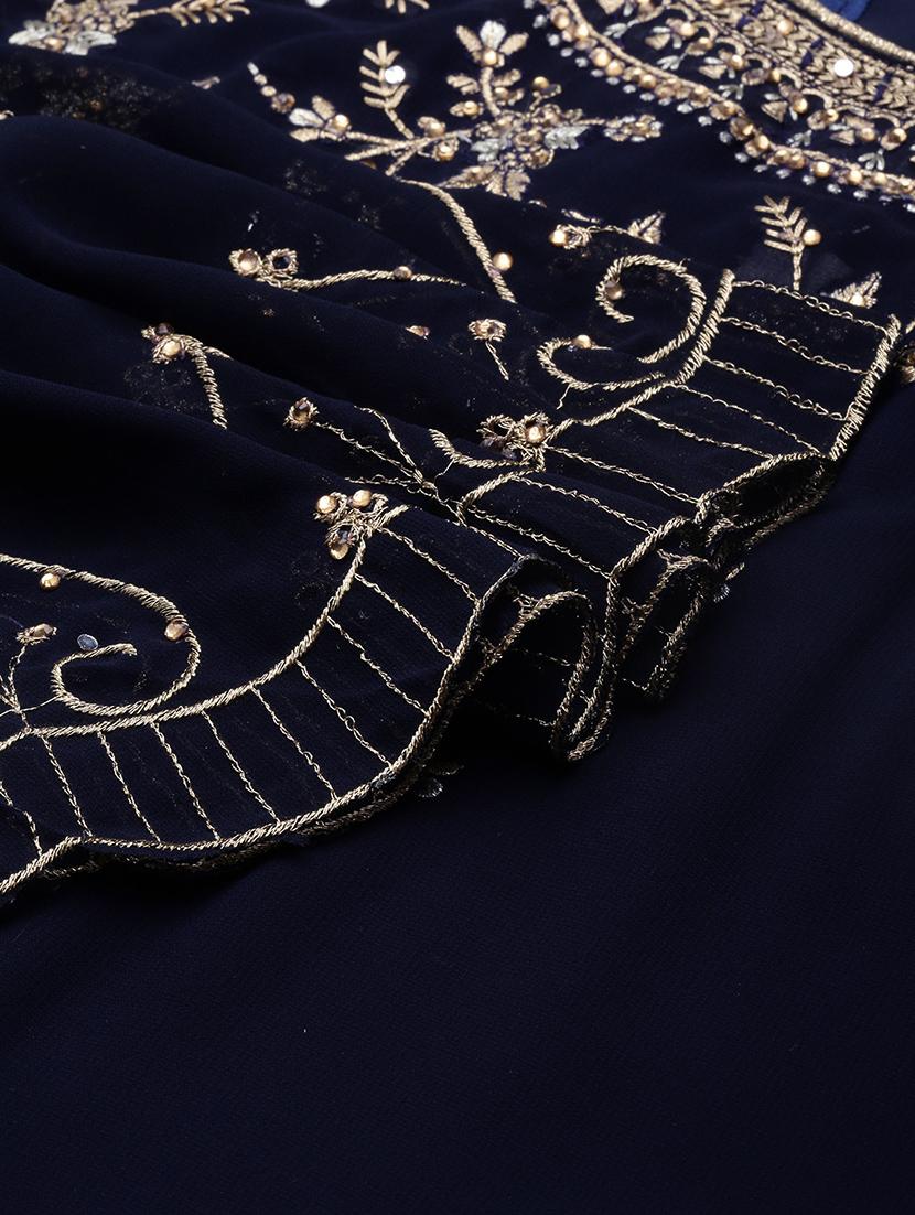 embroidered unstitched suit set - 19220956 - Standard Image - 6