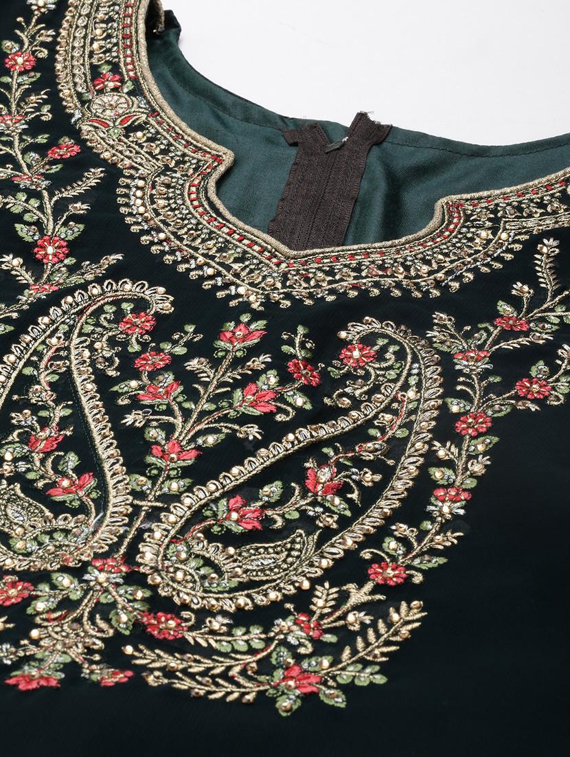 embroidered unstitched suit set - 19220980 - Standard Image - 4