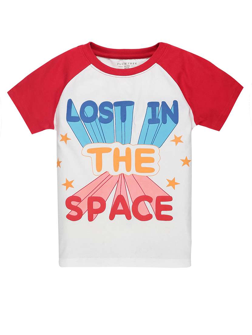 cotton blend printed t-shirt - 19223745 - Standard Image - 1