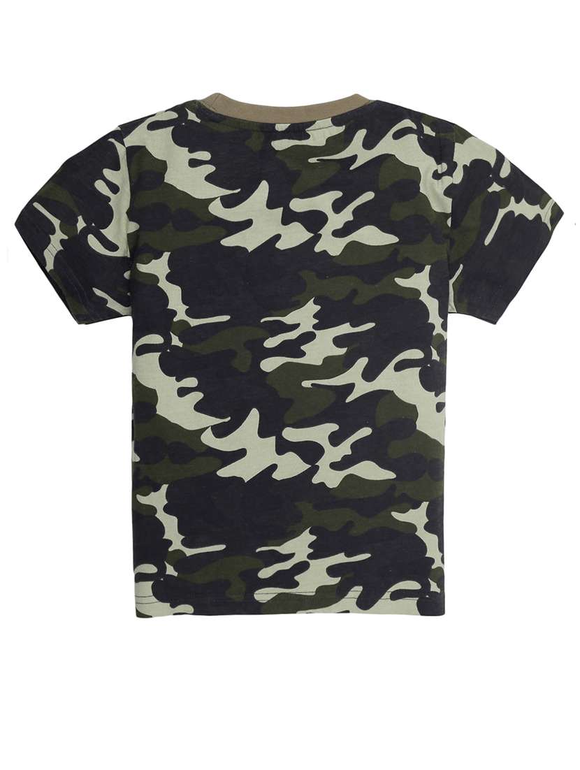 cotton blend printed t-shirt - 19223745 - Standard Image - 4