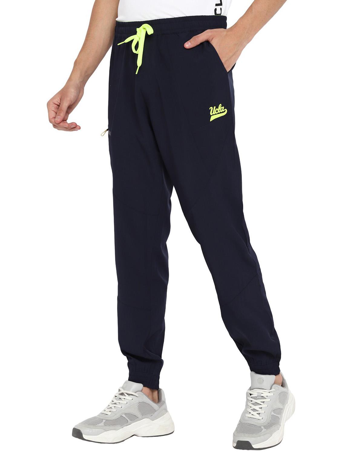 men solid mid rise full length jogger - 19223784 - Standard Image - 1
