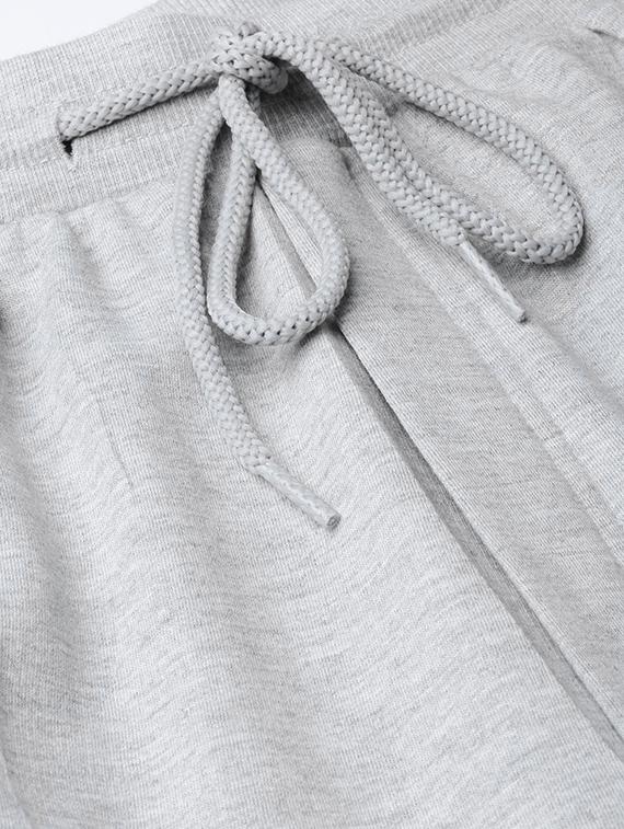 grey full length track pant - 19223833 - Standard Image - 4