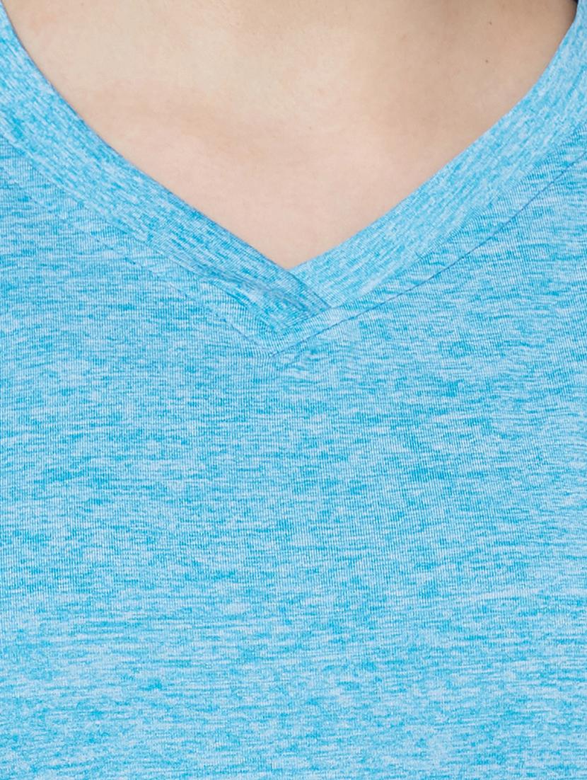 blue solid t-shirt - 19224086 - Standard Image - 4
