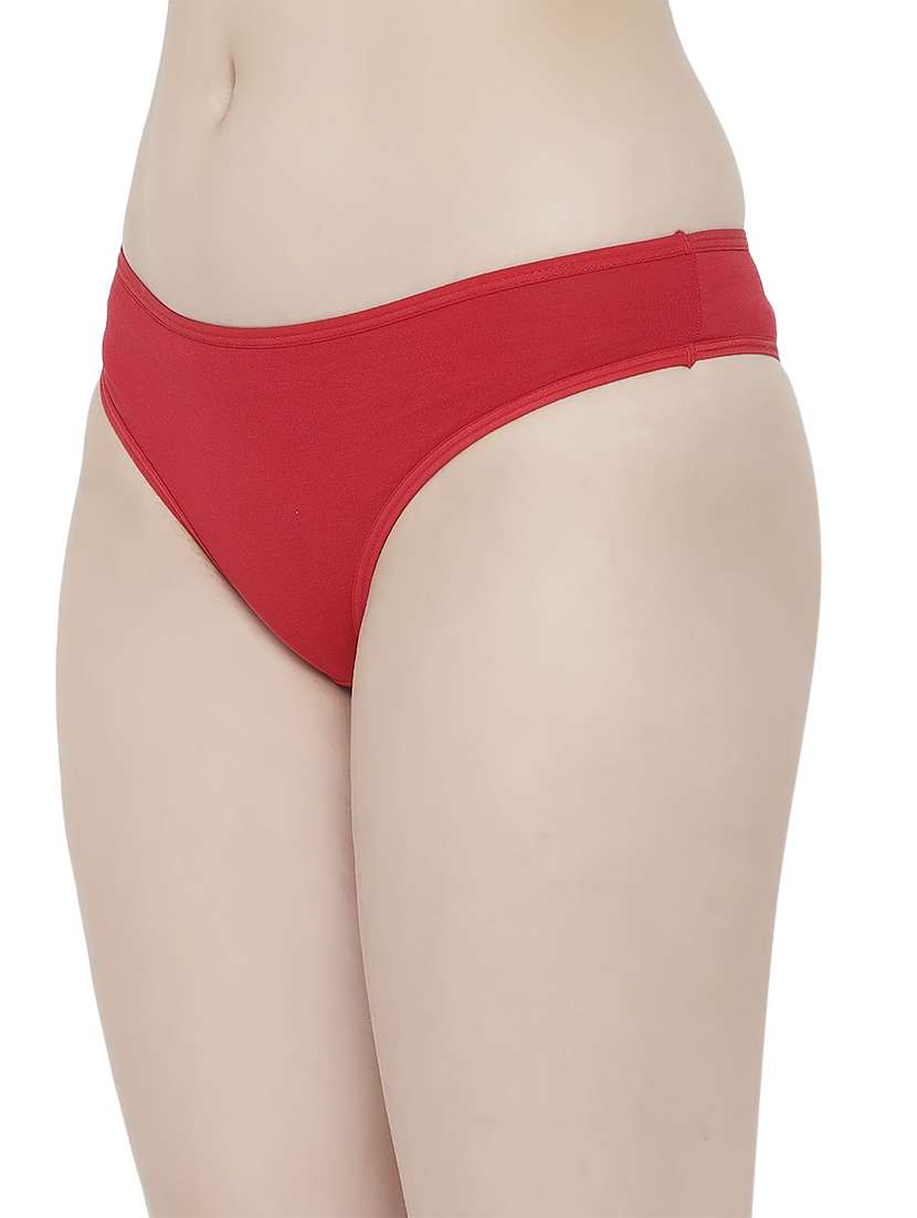 red solid bikini panty - 19224825 -  Standard Image - 1
