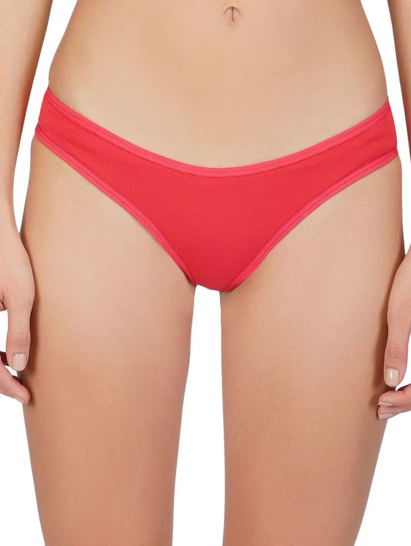 multi colored solid panty combo - 19224953 -  Standard Image - 1
