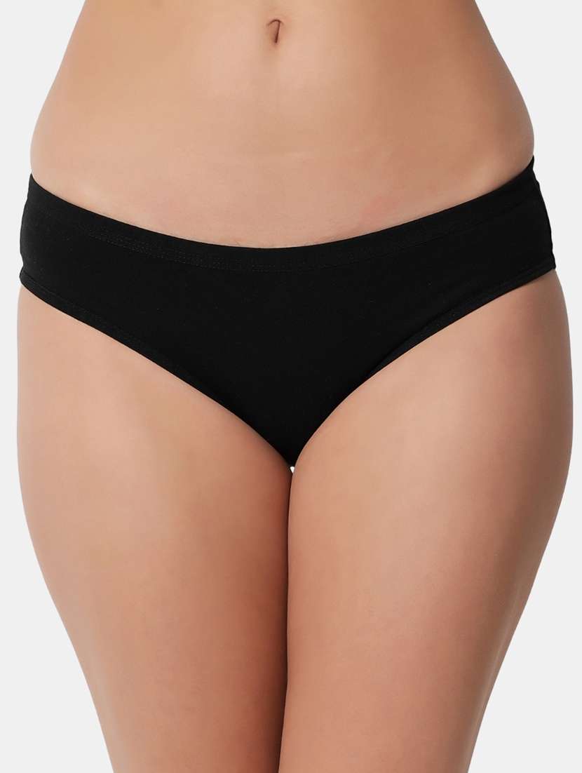 pack of 3 solid regular pantys - 19224975 -  Standard Image - 1