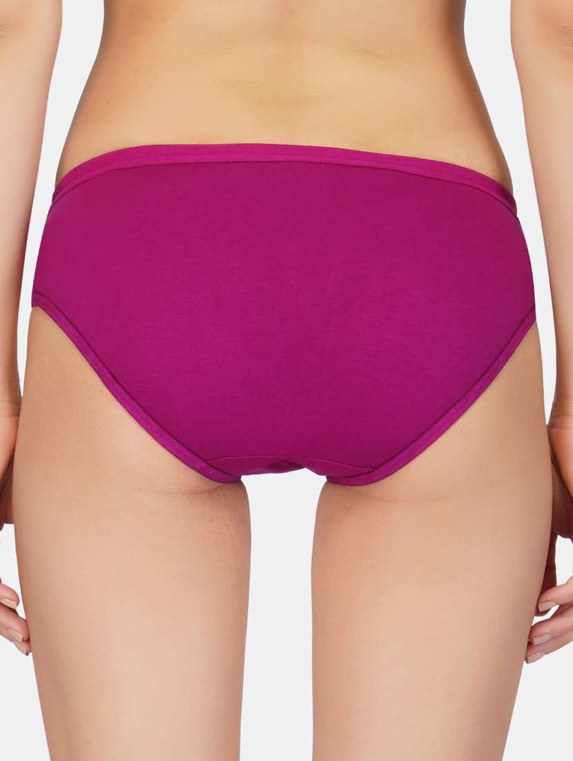 pack of 3 solid regular pantys - 19224975 -  Standard Image - 6
