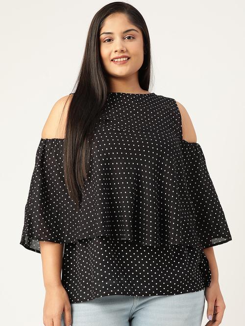 women's layered crew neck top - 19225010 - Standard Image - 0