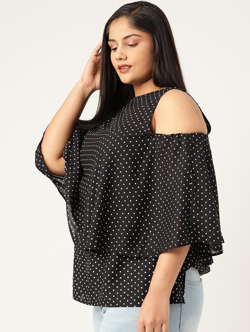 women's layered crew neck top - 19225010 - Standard Image - 1