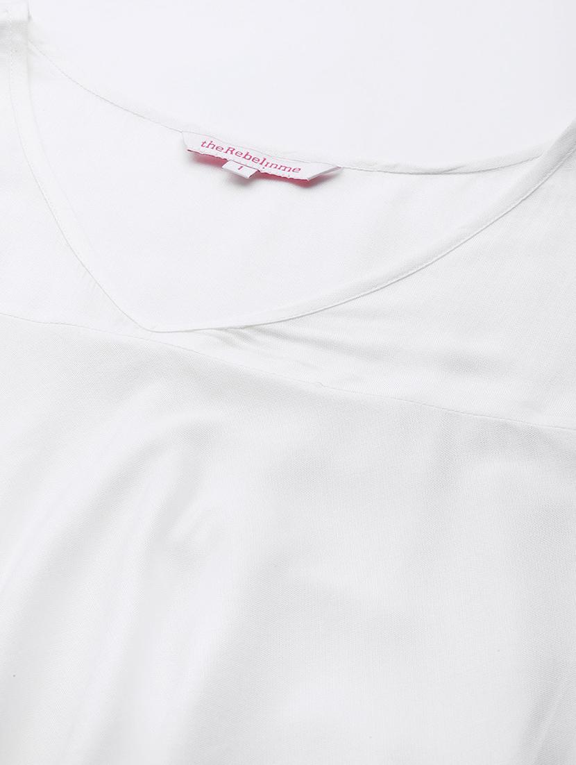 women's layered v neck top - 19225011 - Standard Image - 4