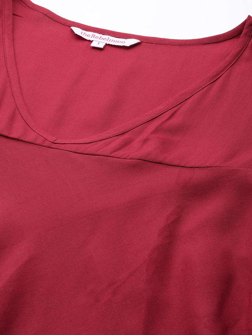 women's ruffle v neck top - 19225012 - Standard Image - 4