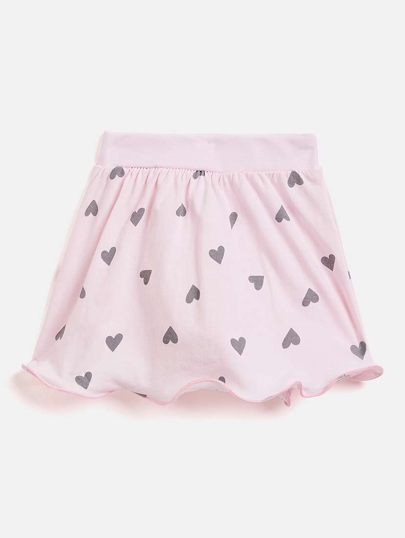 girls round neck printed skirt top - 19225125 -  Standard Image - 4