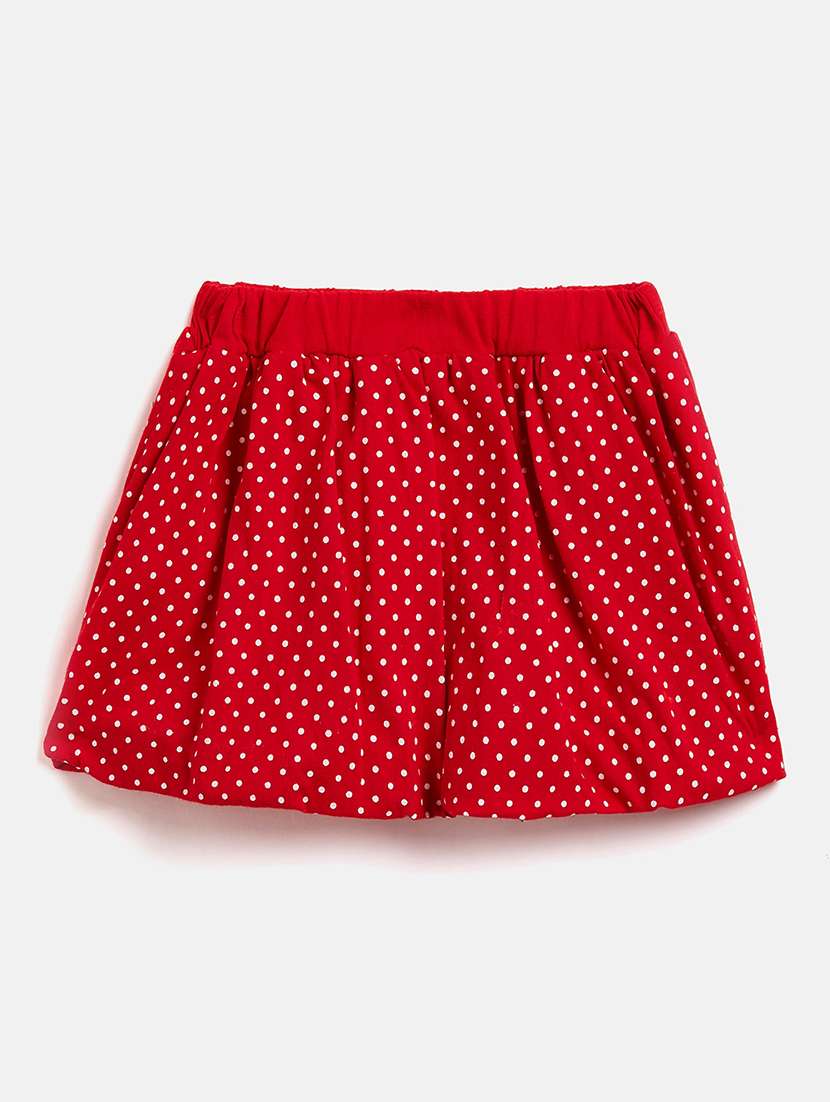 girls round neck printed skirt top - 19225132 - Standard Image - 4