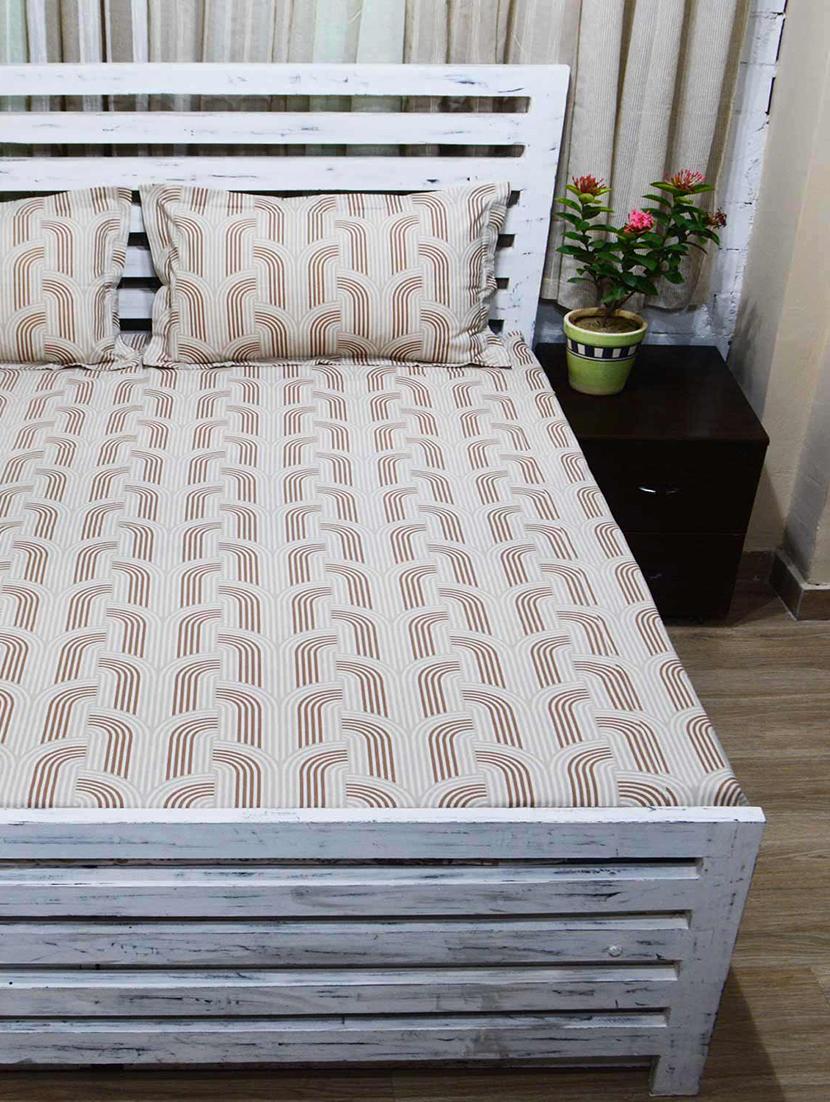 r home premium cotton printed double bed sheet with 2 pillow cover - 19225922 - Standard Image - 1