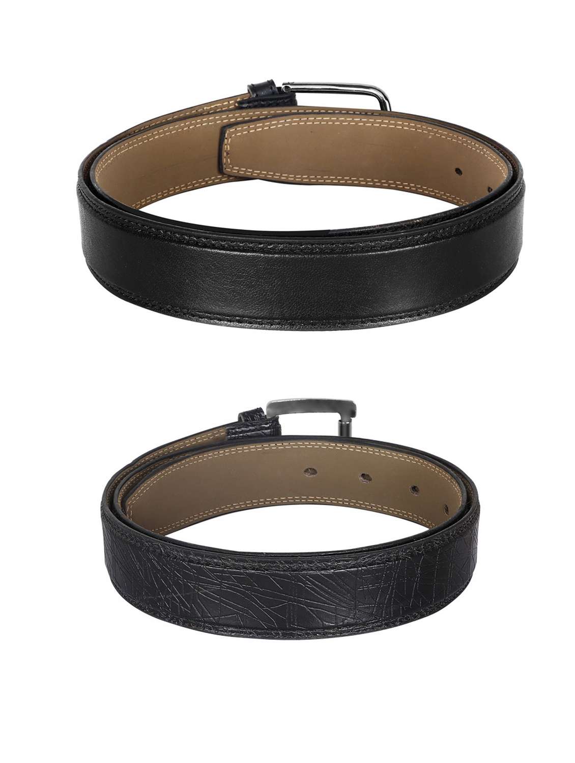 pack of 2 leatherette belt - 19226929 - Standard Image - 1