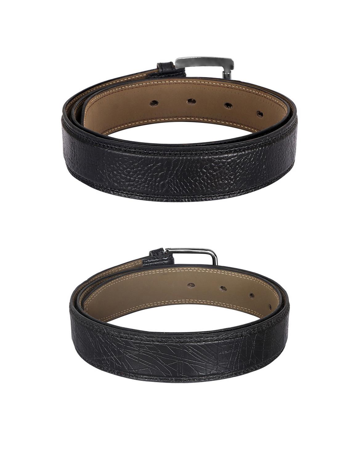 pack of 2 leatherette belt - 19227118 - Standard Image - 1