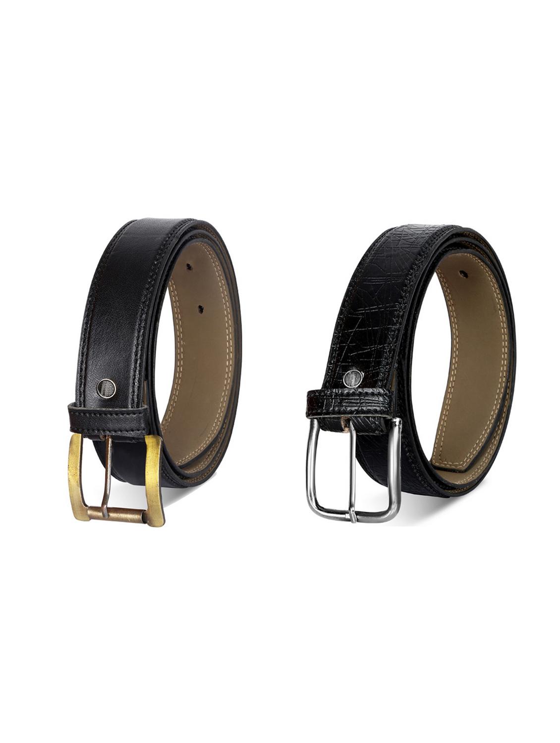 pack of 2 leatherette belt - 19227135 - Zoom Image - 0