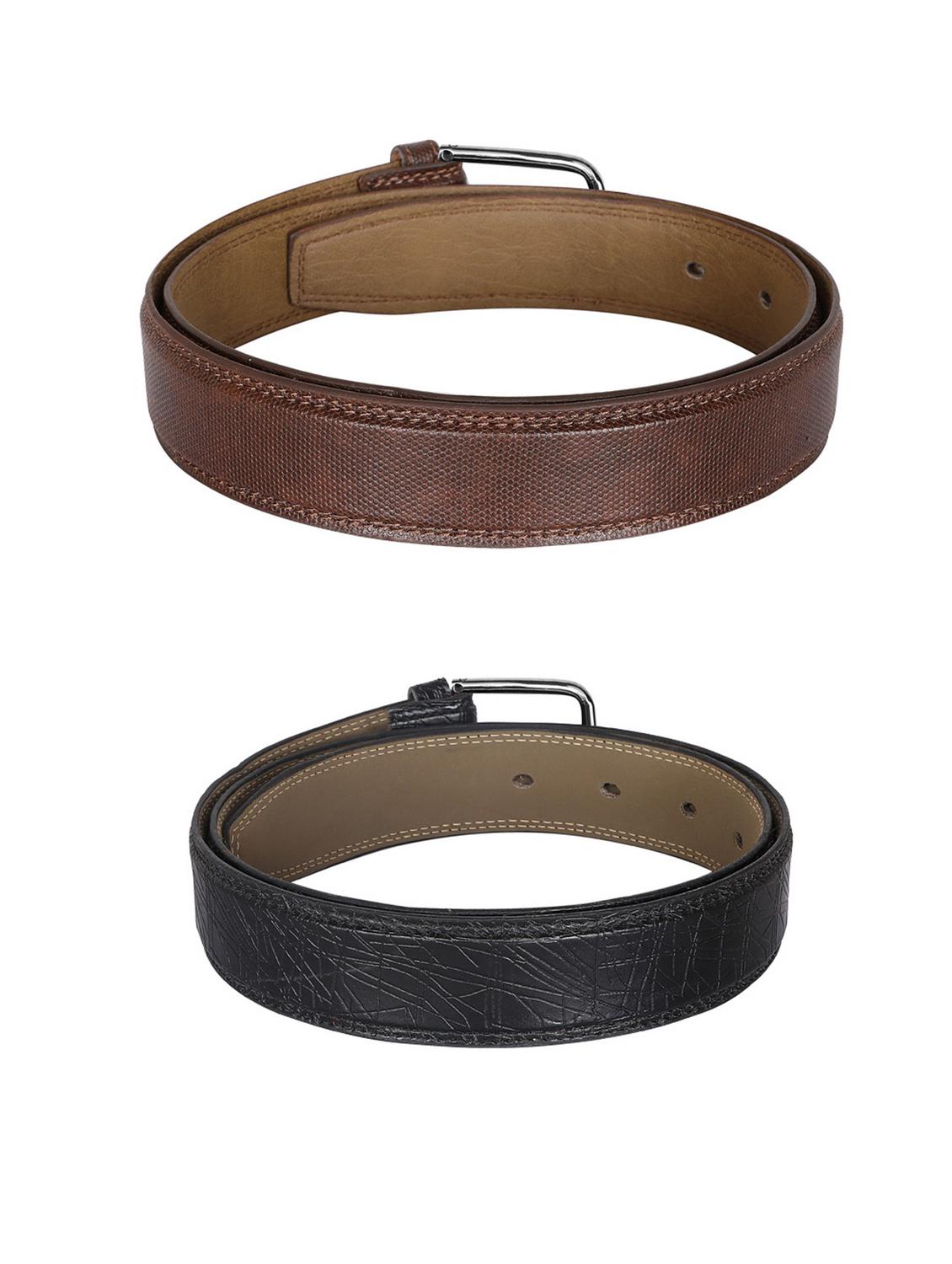 pack of 2 leatherette belt - 19227162 - Standard Image - 1
