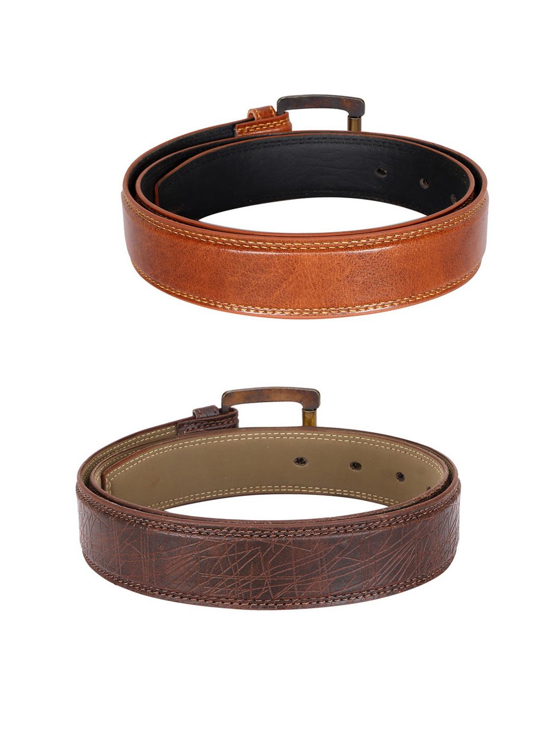 combo pack of multi colored leatherette belts - 19227399 - Standard Image - 1
