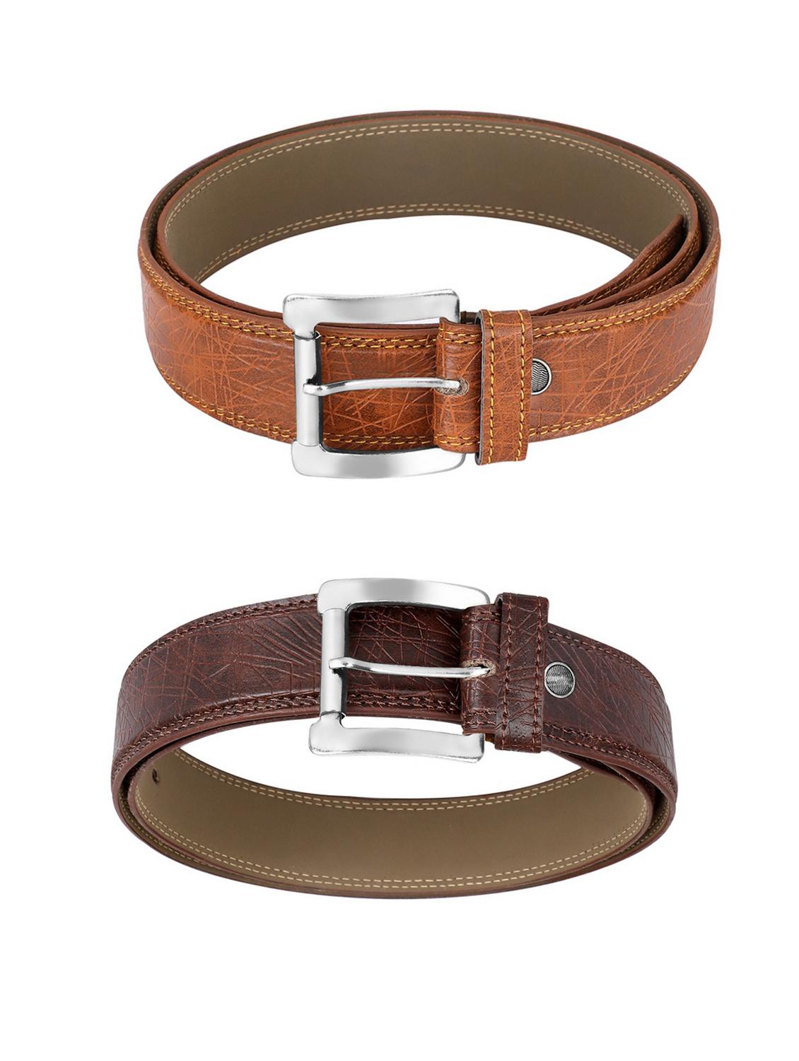 combo pack of multi colored leatherette belts - 19227482 - Standard Image - 1