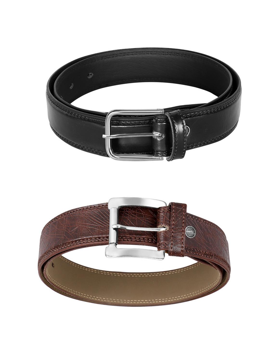 combo pack of multi colored leatherette belts - 19227490 - Standard Image - 1