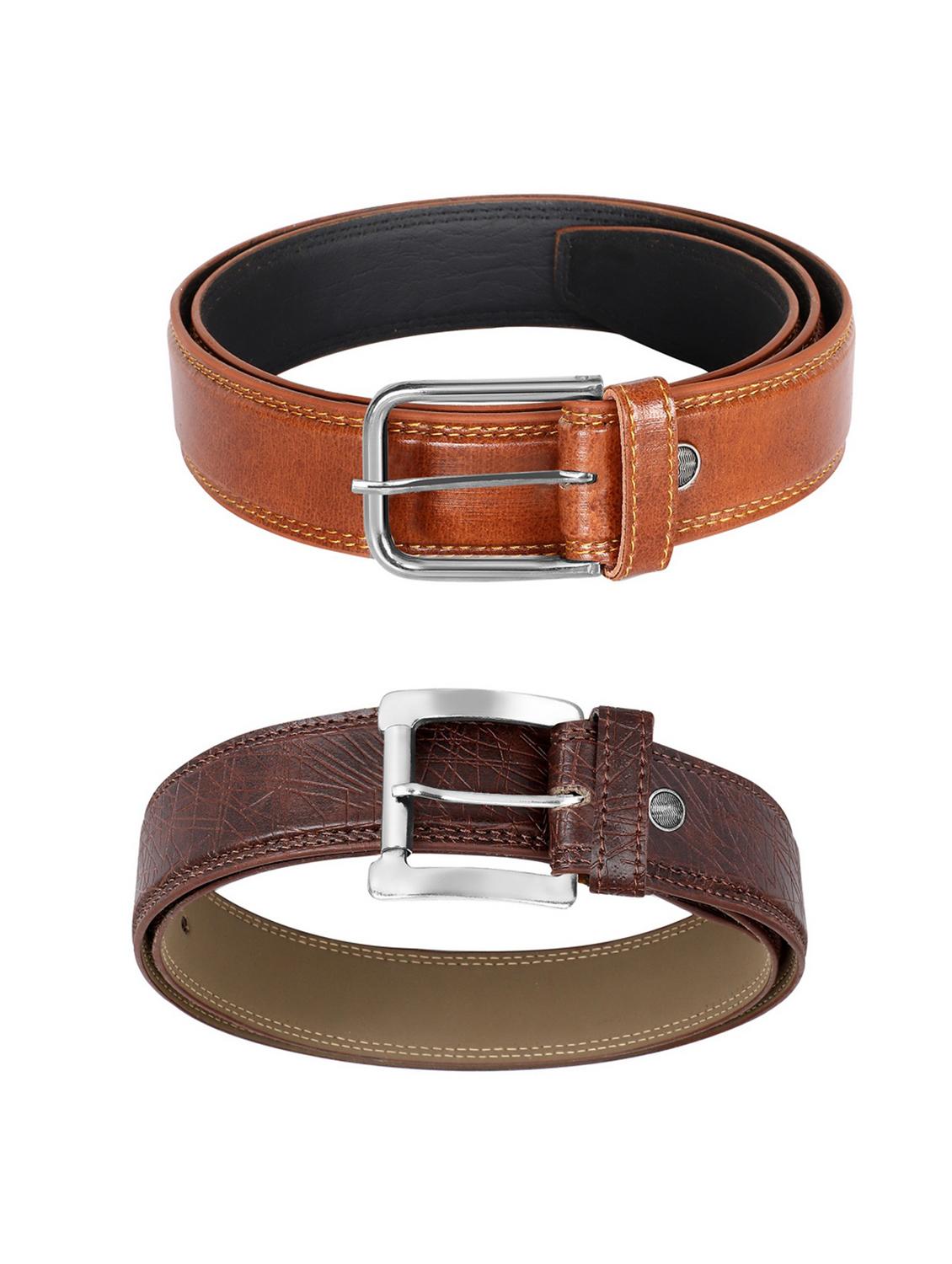 combo pack of multi colored leatherette belts - 19227502 - Standard Image - 1