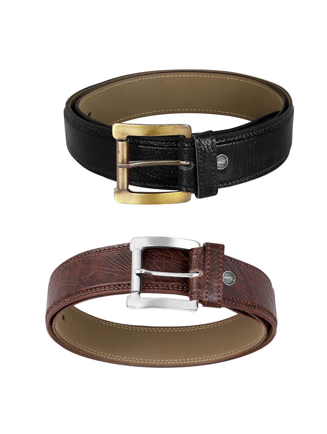 combo pack of multi colored leatherette belts - 19227523 -  Standard Image - 1