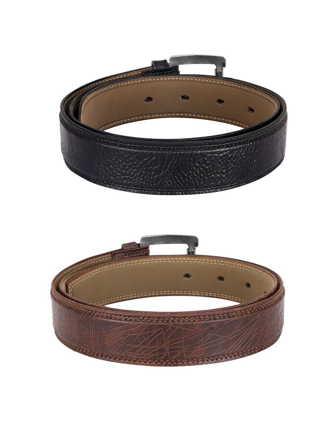 combo pack of multi colored leatherette belts - 19227524 -  Standard Image - 1