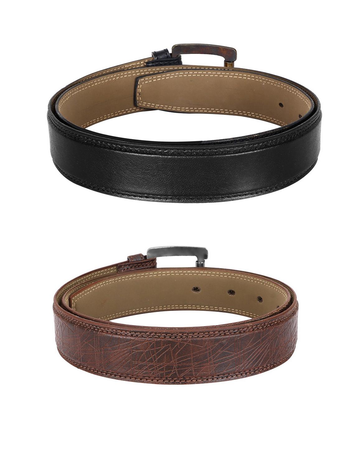 combo pack of multi colored leatherette belts - 19227541 - Standard Image - 1