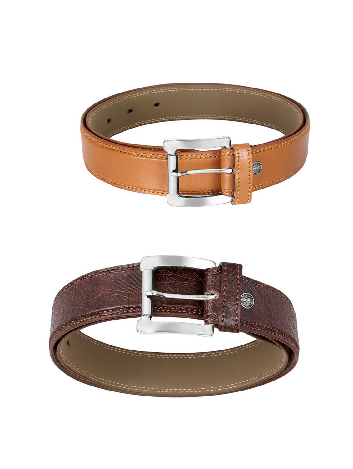 combo pack of multi colored leatherette belts - 19227554 - Standard Image - 1