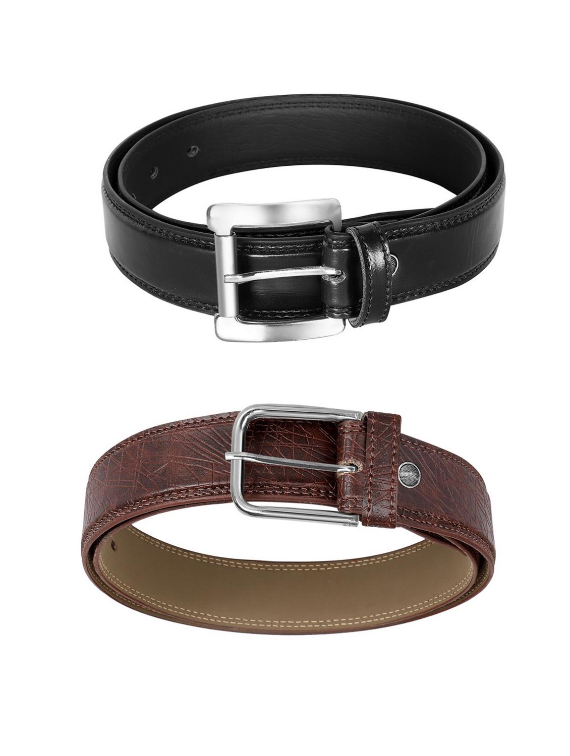 combo pack of multi colored leatherette belts - 19227685 - Standard Image - 1