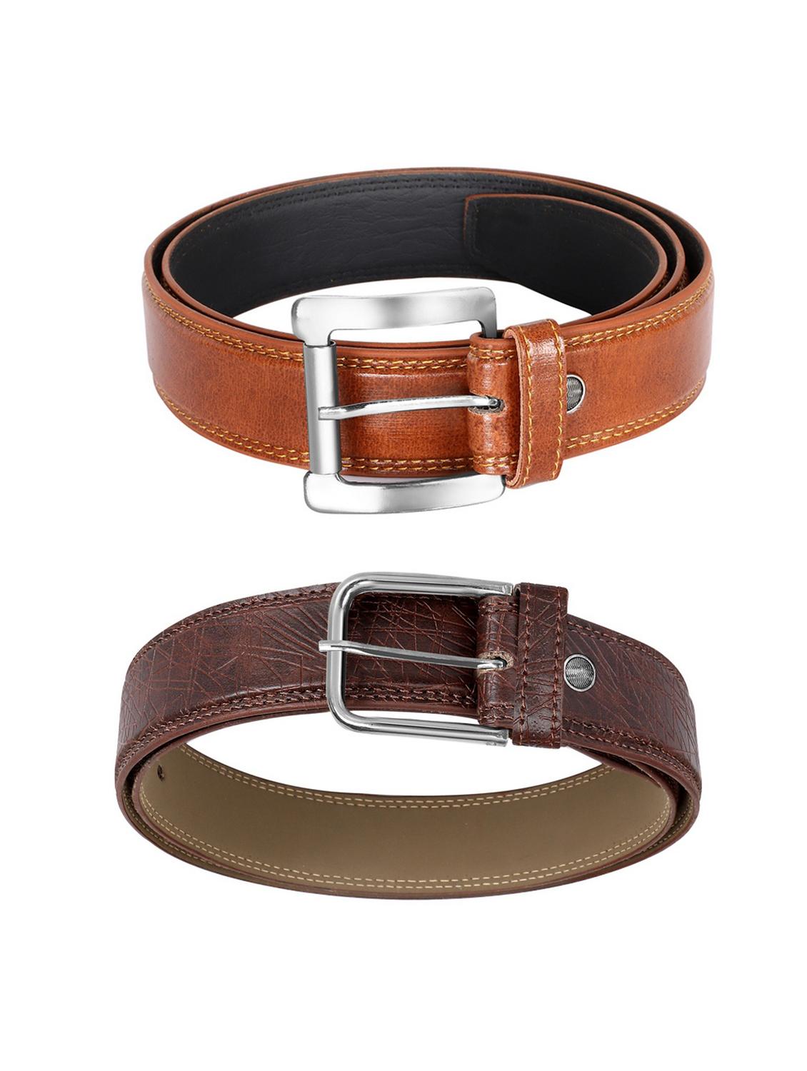 combo pack of multi colored leatherette belts - 19227697 - Standard Image - 1