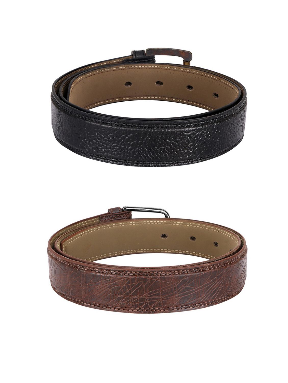 combo pack of multi colored leatherette belts - 19227720 - Standard Image - 1