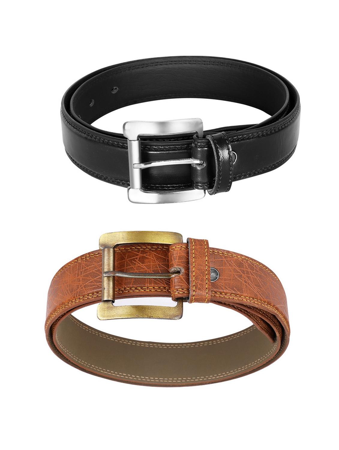 combo pack of multi colored leatherette belts - 19227973 - Standard Image - 1