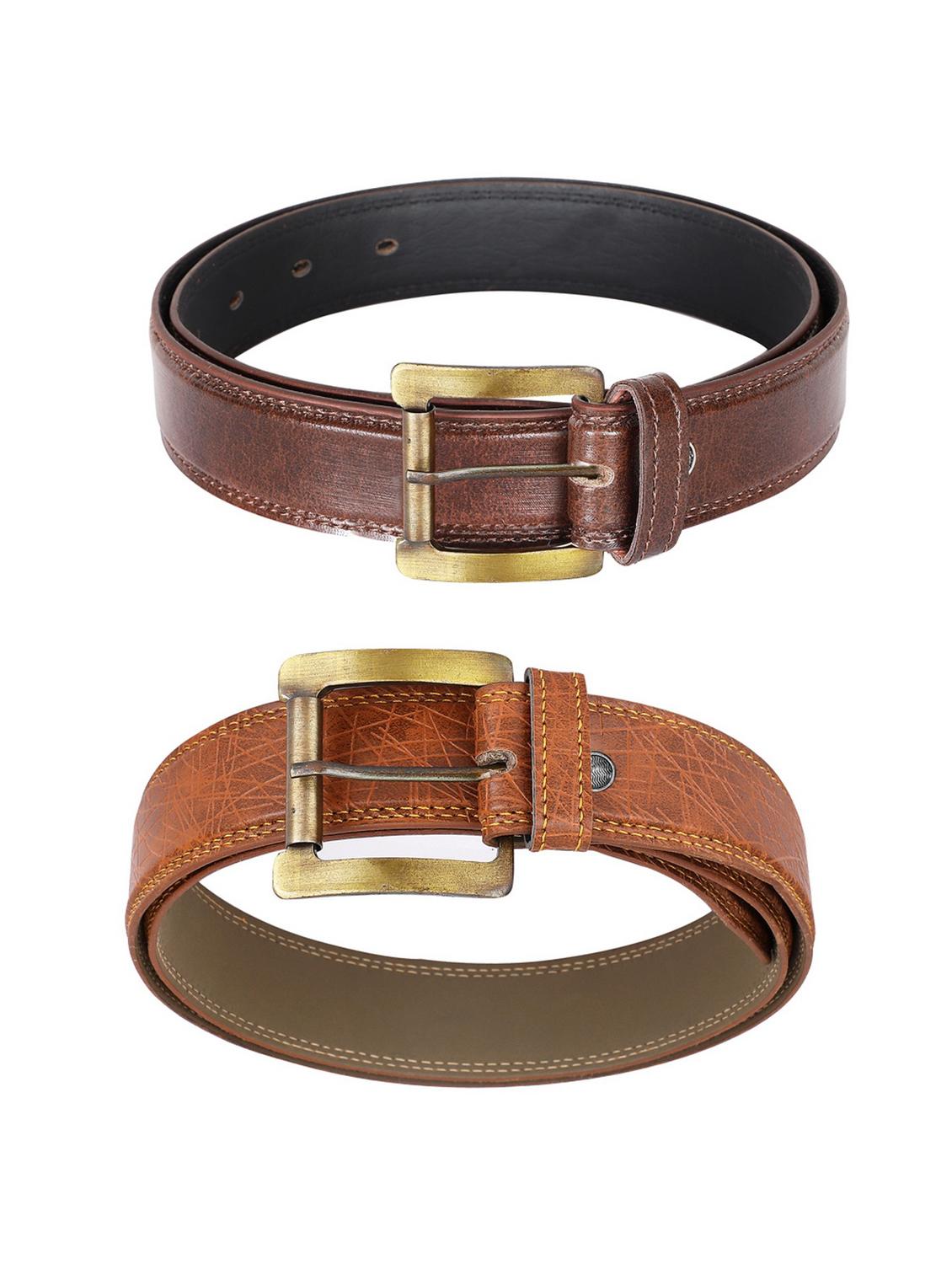 combo pack of multi colored leatherette belts - 19227978 - Standard Image - 1