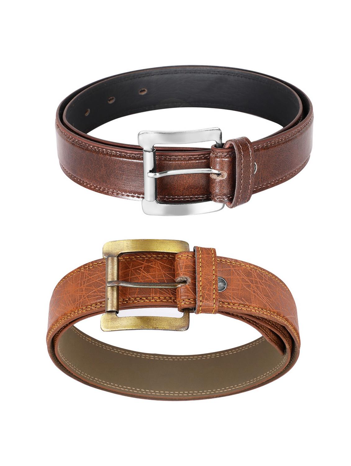 combo pack of multi colored leatherette belts - 19227979 - Standard Image - 1