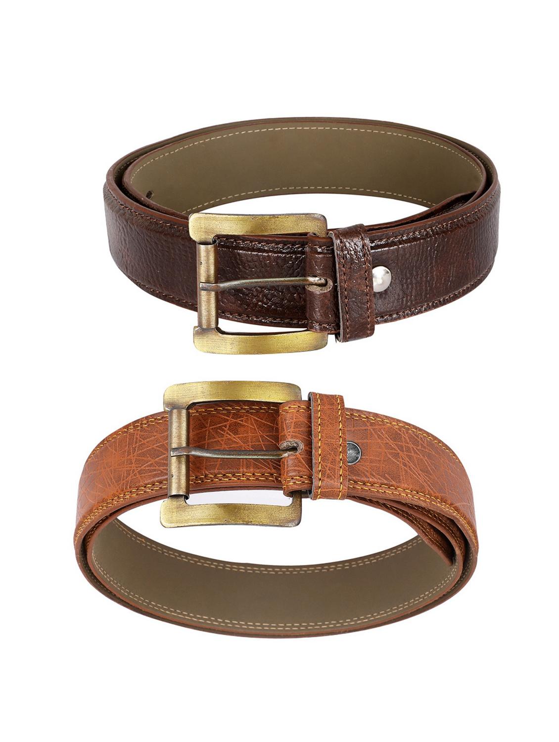 combo pack of multi colored leatherette belts - 19228014 - Standard Image - 1