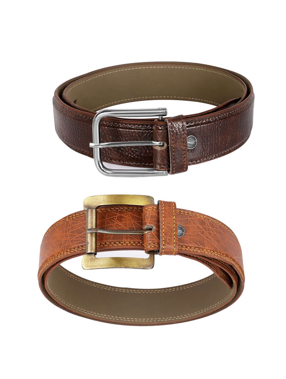 combo pack of multi colored leatherette belts - 19228017 - Standard Image - 1