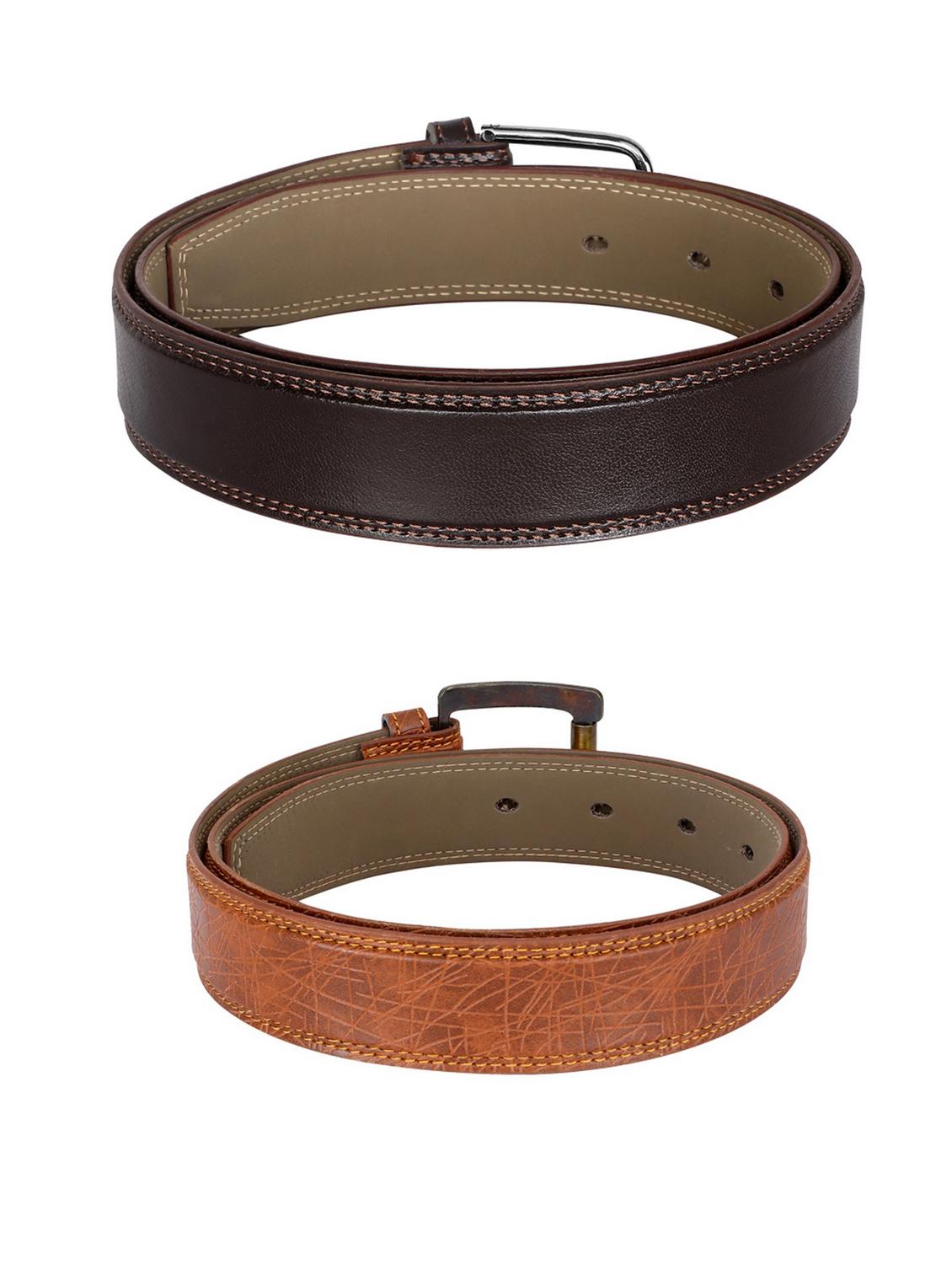combo pack of multi colored leatherette belts - 19228035 - Standard Image - 1