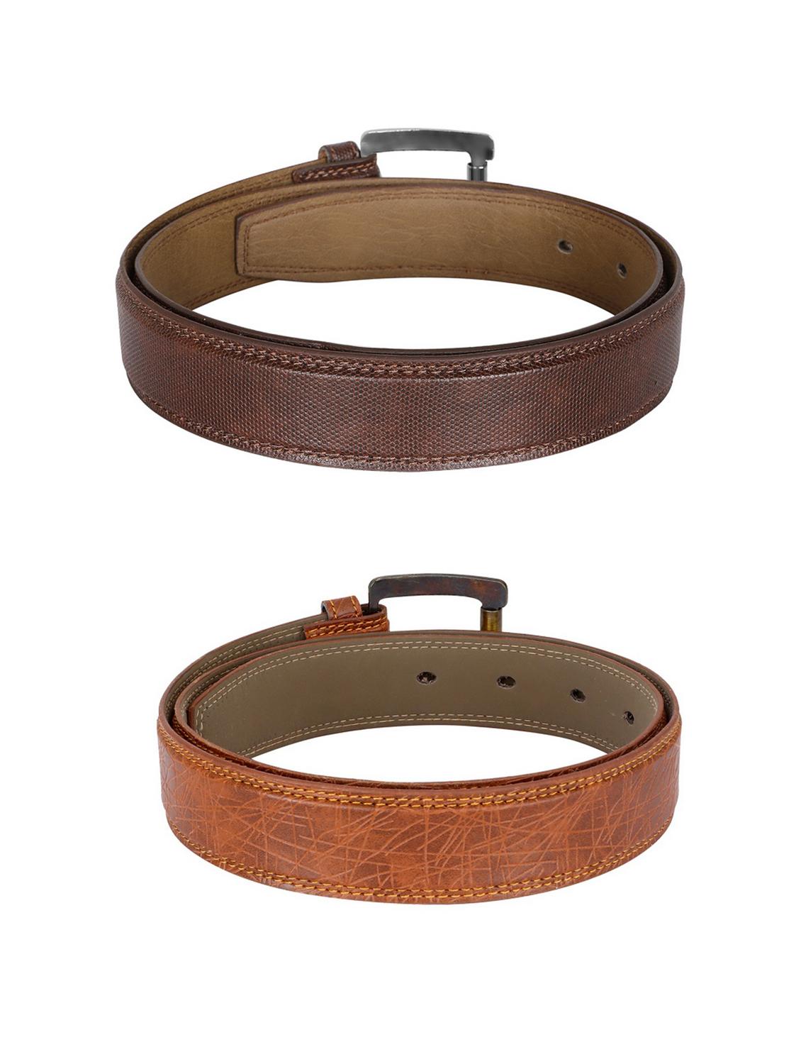 combo pack of multi colored leatherette belts - 19228051 - Standard Image - 1