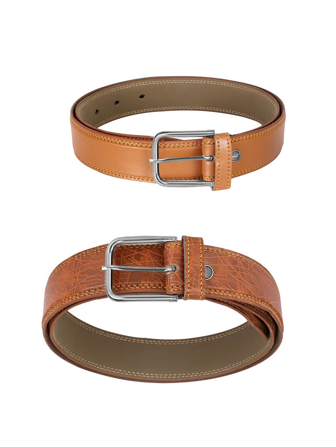 combo pack of brown leatherette belts - 19228320 - Standard Image - 1