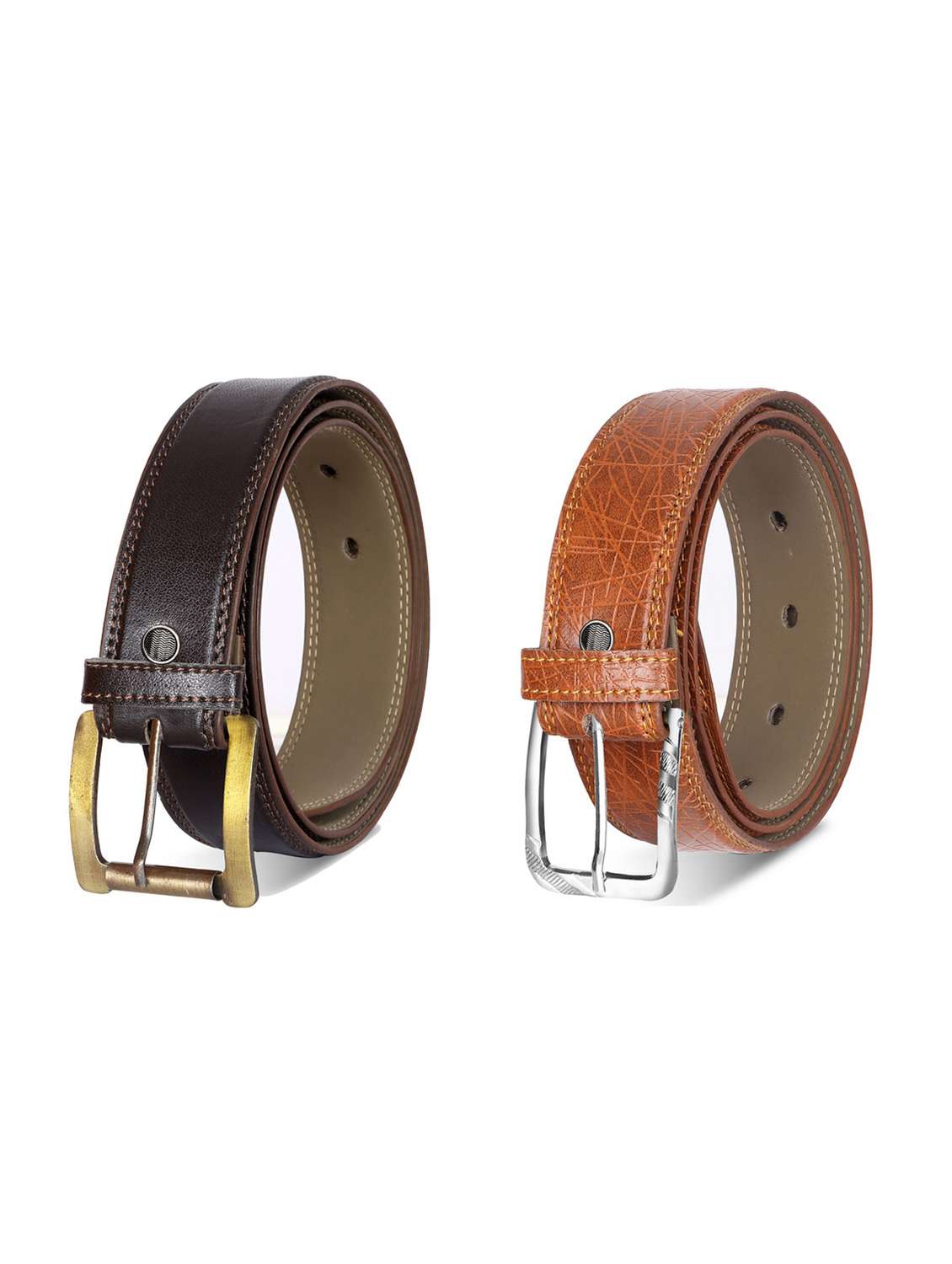 combo pack of multi colored leatherette belts