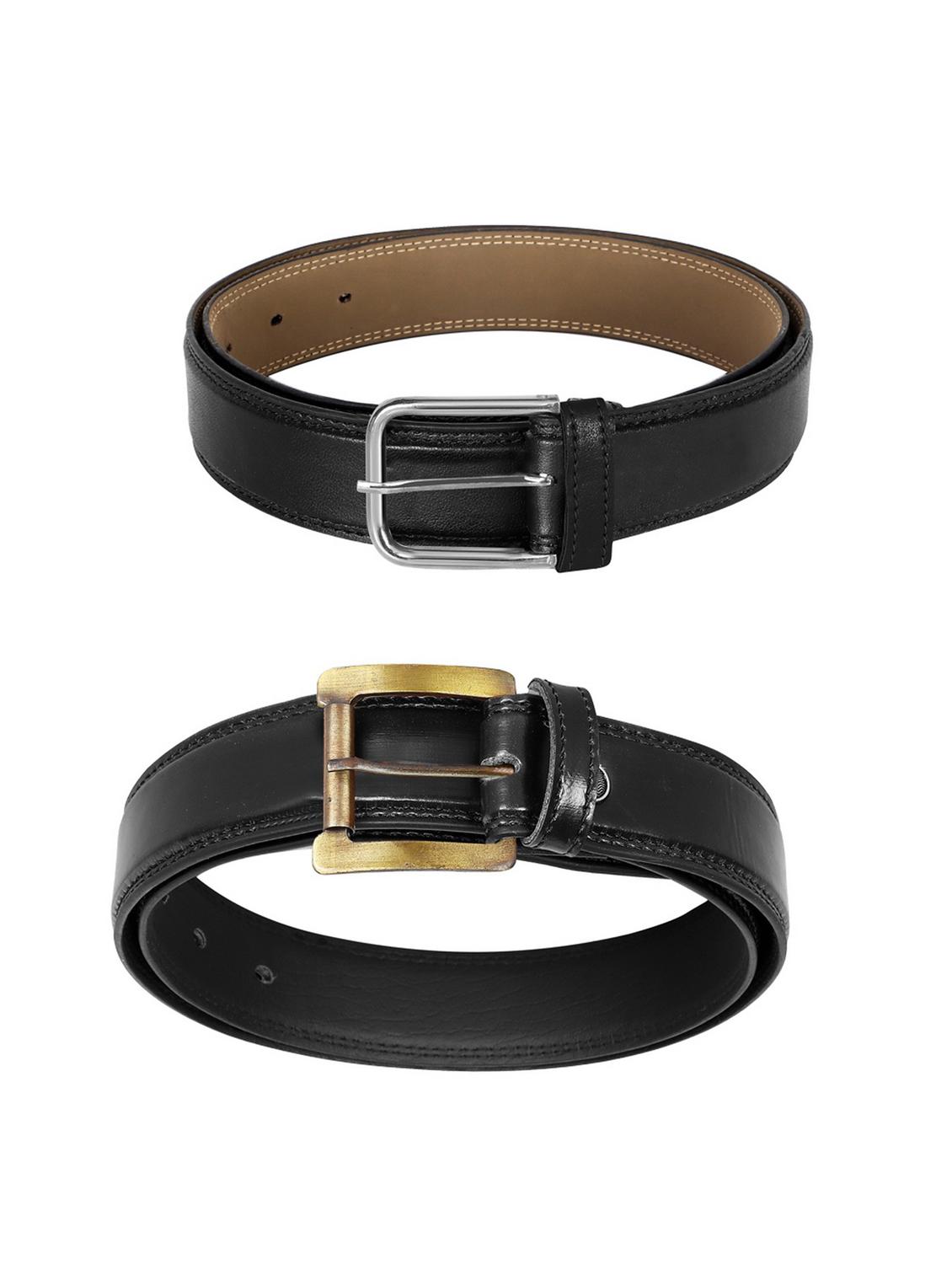 pack of 2 leatherette belt - 19228578 -  Standard Image - 1