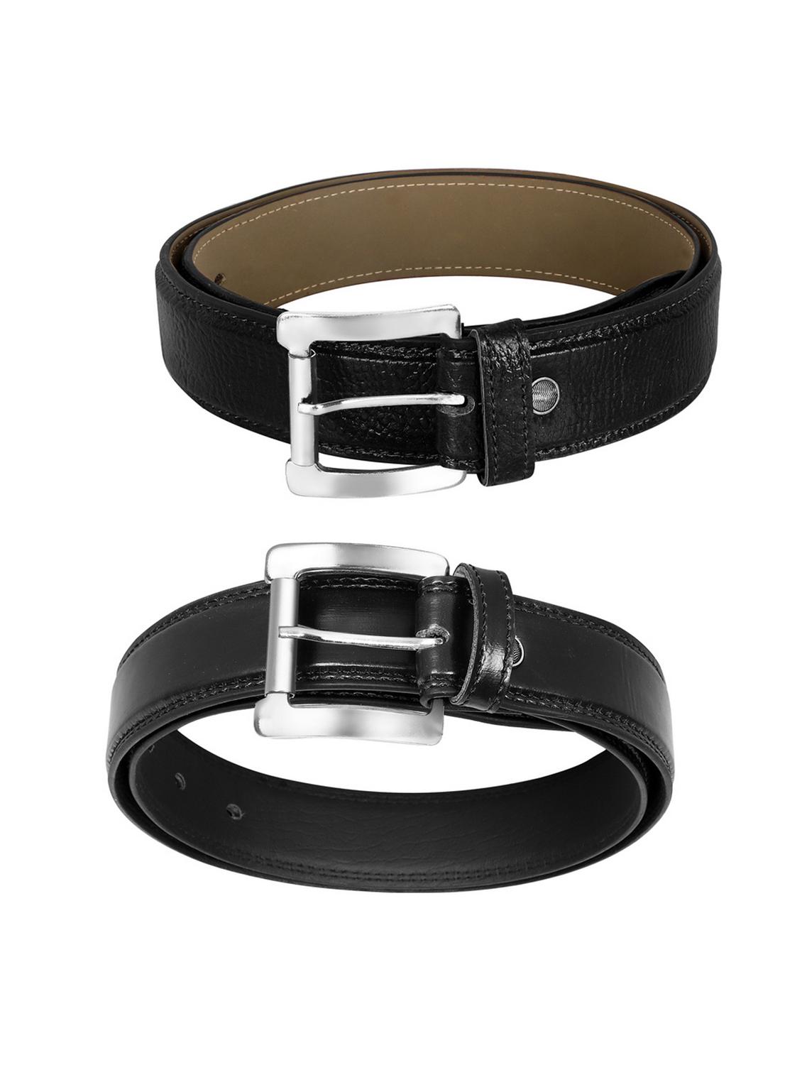 pack of 2 leatherette belt - 19228646 - Standard Image - 1