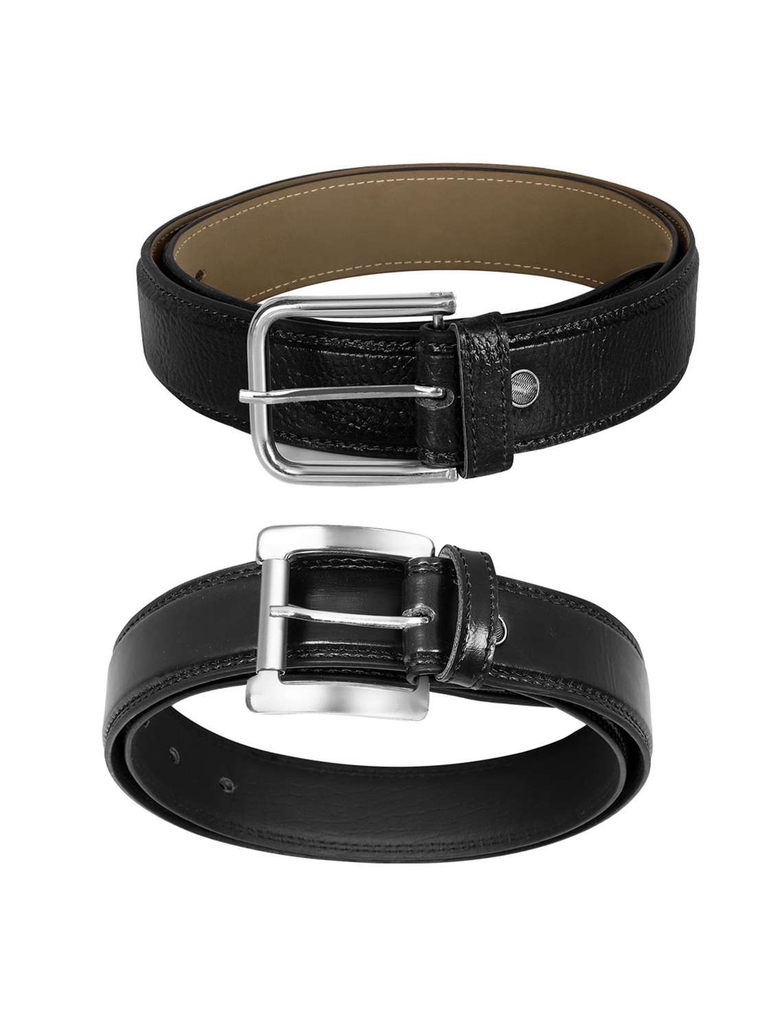 pack of 2 leatherette belt - 19228648 -  Standard Image - 1